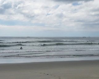 2025/10/6 西方面 面ツルから台風うねり