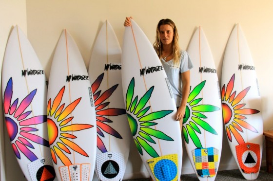 Mt Woodgee Surfboards ライダー Paige Hareb （ペイジ・ハーブ）