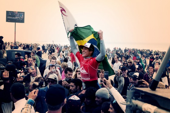 Gabriel Medina - Number One in France © Chauché