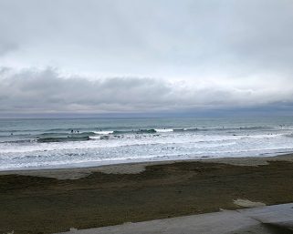 2025/12/14 静波 久しぶりの波