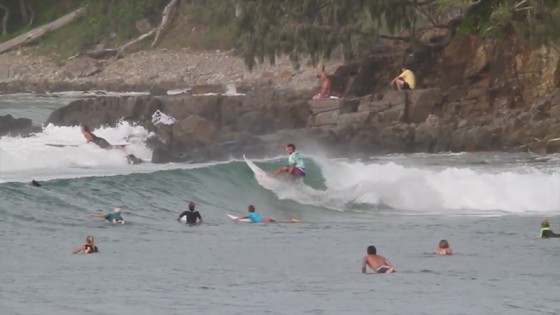 Julian Wilson Surfing Noosa