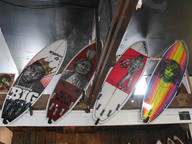 2018/03/03 Mt Woodgee Surfboards ファクトリー