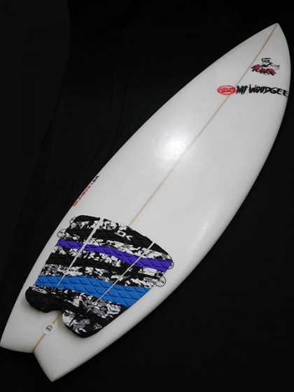 #kng033 中古 Mt Woodgee Surfboards 6'2 KONG
