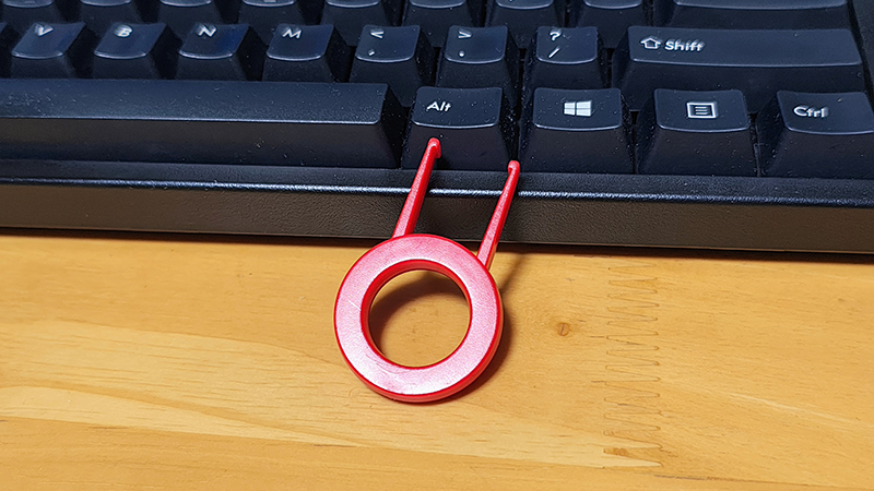 キーキャップリムーバ