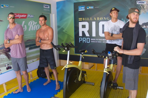 Bede & Pako Billabong Pro Rio 2013 Day1 LAYDAY